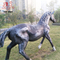 कस्टम पशु राल मूर्तियां एनिमेट्रोनिक जीवन आकार घोड़े की मूर्तियां
