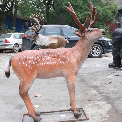 आंदोलन / ध्वनि अनुकूलन के साथ 110V 220V यथार्थवादी पशु मूर्तियां