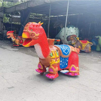 कॉइन कंट्रोल वॉकिंग डायनासोर राइड, एनिमेट्रोनिक डिनो राइड ऑन