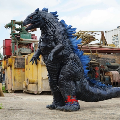 Godzilla कॉस्टयूम यथार्थवादी डायनासोर कॉस्टयूम वयस्क आयु 110V 220V