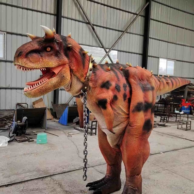 अच्छी कीमत Carnotaurus यथार्थवादी डायनासोर कॉस्टयूम वयस्क आयु प्रदर्शन के लिए मैनुअल नियंत्रण ऑनलाइन