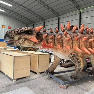 एनिमेटेड यथार्थवादी एनिमेट्रोनिक डायनासोर Ankylosaurus डायनासोर