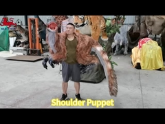 खेल के मैदान डायनासोर कंधे कठपुतली बच्चों की उम्र Deinonychus कठपुतली